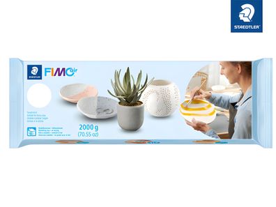 Staedtler Mod. masse FimoAir 2000g weiß