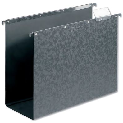ELBA Hängesammler "vertic" aus Hartpappe 1,8 mm, schwarz 10er-Packung