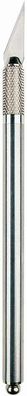 Skalpell, 8 mm lange austauschbare Klinge, rostfreier Stahl,