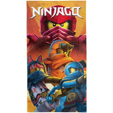 LEGO Ninjago Badetuch Ninjaverse Aufstieg der Drachen 75x150 cm