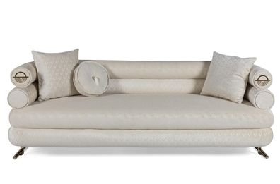 Sofa 3 Sitzer Textil Sofas Couch Polster Moderne Couchen Sitz Dreisitzer