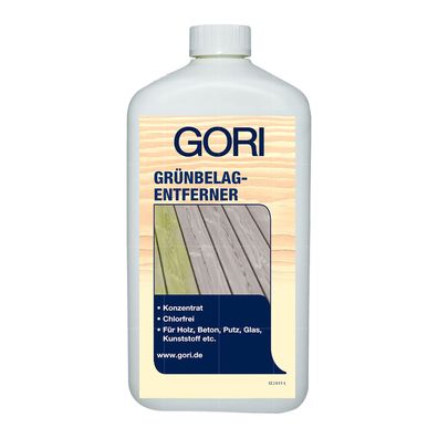 GORI Gruenbelag Entferner 1 LTR Reiniger Konzentrat Desinfektion