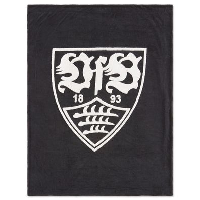 VfB Stuttgart Kuscheldecke Wappen 150x200