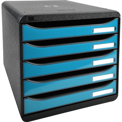 BIG-BOX PLUS sw/glossy türkis