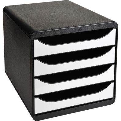 BIG-BOX Clc schwarz/glossy weiss