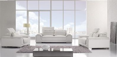 Design Couchen Sofas Polster Sitzer Sofagarnitur Garnituren Set Leder 321 Sofa