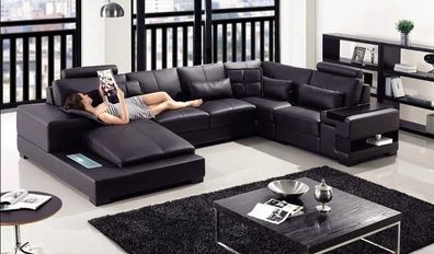 Sofa Wohnlandschaft U Form Ecksofa Couch Garnitur Polster Ecksofa Neu jvmoebel®