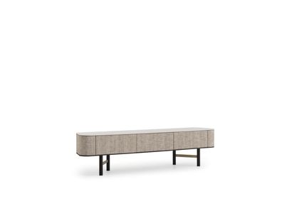 Elegantes beige Holz Sideboard im modernen Design