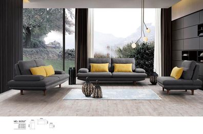 Sessel Couch Polster Designer Textil 1 Sitzer Couchen Polster Fernseh Sitz Stoff