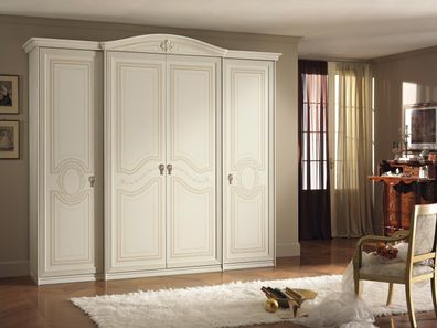 Kleiderschrank Schlafzimmermöbel aus Naturholzmöbel Kleiderschränke Design Weiß