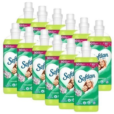 Softlan Frühlingsfrisch Weichspüler 12x45 Wäschen