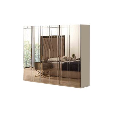 Goldener Kleiderschrank Designer Garderobenschränke Schlafzimmer Möbel