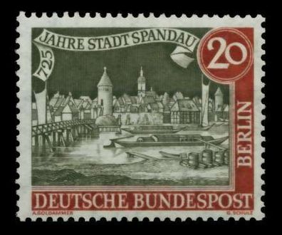 BERLIN 1957 Nr 159yIII gestempelt X736032