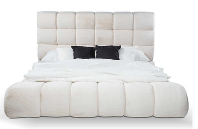 Bett Doppelbetten Modern Bettgestell Luxus Design Bettrahmen Holz Neu