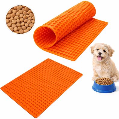 2x Silikon Backunterlage Backpapier Teigmatte Backmatte Teigunterlage Rollmatte