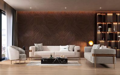 Sofagarnitur Sofalandschaft Loungemöbel Sitzgarnitur Polsterecke Sofa Couch 4tlg