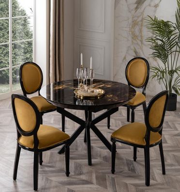 Rund Esstisch Designer Esstisch Design Tisch Holz Esszimmer Rundtisch