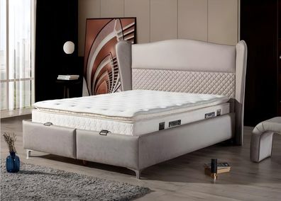 Luxuriöses Boxspringbett Elegantes Design für höchsten Komfort stilvolles Wohnen