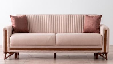 Komfortabler 3-Sitzer Elegantes Design für stilvolles Wohnen und Gästeempfang