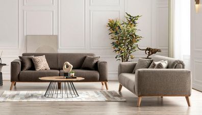 Komfortable 3 + 1 Sofagarnitur Modernes Wohnen & Entspannung in stilvollem Design