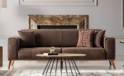 Bequemer 3-Sitzer Sofa Modernes Design für stilvolles Wohnen im Wohnzimmer