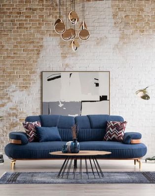 Bequemer 3-Sitzer Modernes Design Stilvolle und Gemütliche Wohnzimmercouch