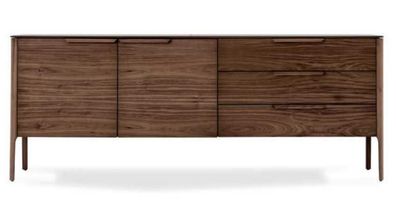 Sideboard Design Beige Luxus Esszimmer Set Kommode mit Holz Sidebaords