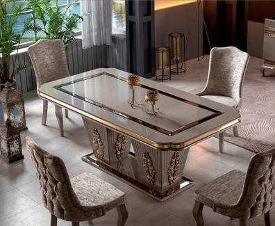 Esstisch Esszimmer Tisch Essecke Esszimmermöbel Tische Holz Grau Esstische