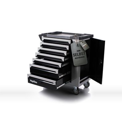 Werkzeugwagen Premium mit 7 Schubladen -ohne Werkzeug