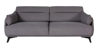 Polstersofa Dreisitzgarnitur Dreisitzer 3er-Sofa Dreisitzcouch Sofa Grau