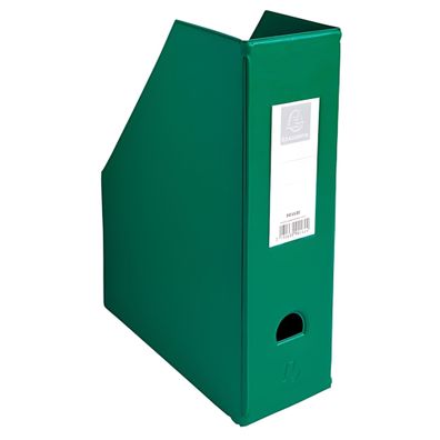 Stehsammler PVC 2mm Rueck 100mm gn