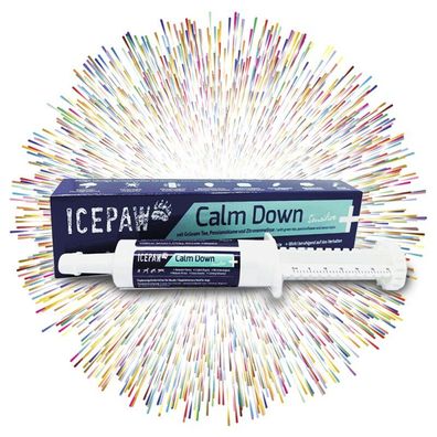 ICEPAW Calm Down Hunde Beruhigung Paste 30ml