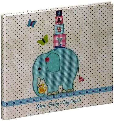 Pagna Babytagebuch 24x23cm Olifant 48S