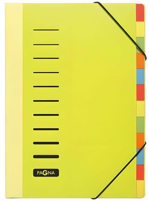 Pagna Deskorganizer Trend 12 Fächer gelb