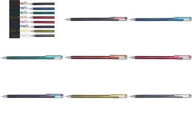 Pentel Gel-Tintenroller Glitzer Dual 0,5mm
