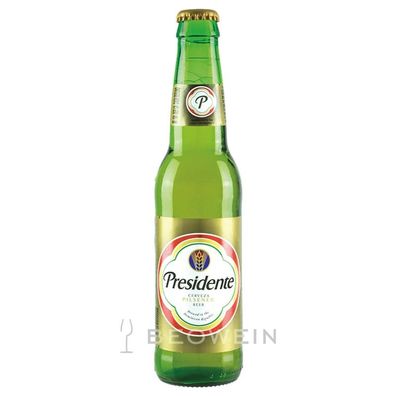Presidente Pilsner 0,355 l - Dominikanische Republik