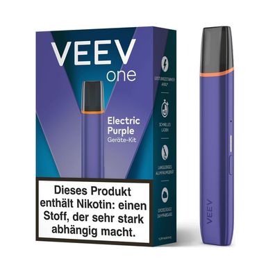 VEEV one E-Zigaretten Akku - Electric PURPLE - verwendbar mit VEEV one Pods