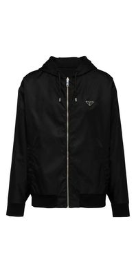 Prada Re Nylon Jacke Herren Schwarz