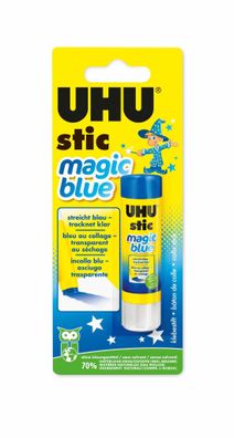 UHU Klebestift Magic blue 8,2g 1er-Blister
