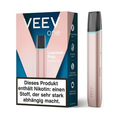 VEEV one E-Zigaretten Akku - Luscious PINK - verwendbar mit VEEV one Pods