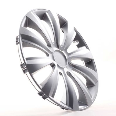 4x Radkappen 16 Zoll Radzierblenden Radblenden Delta Silber Für Chrysler FIAT Lada