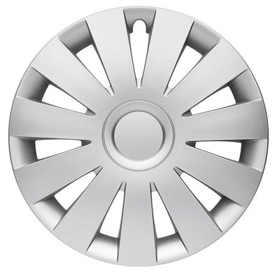 4x Radkappen 14 Zoll Radzierblenden Radblenden Strike Silver Für Chrysler FIAT Lada