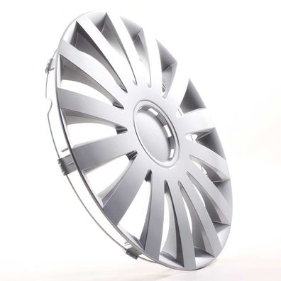 4x Radkappen 14 Zoll Radzierblenden Radblenden Wind Silber Für Chrysler FIAT Lada
