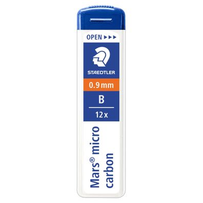 Staedtler Feinmine Mars micro 0,9mm B 12St