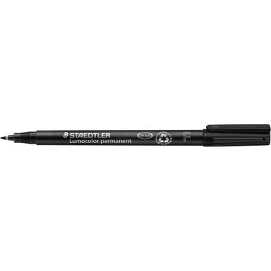 Staedtler Folienstift Lumocolor F perm sw 4ST