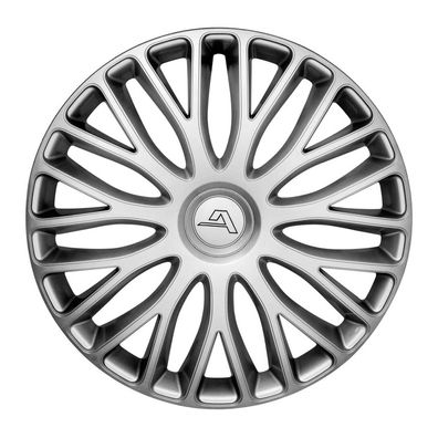 4x Alcar Radkappen 16 Zoll Radzierblenden Radblenden Milano Silber Für Qalwcmi16si