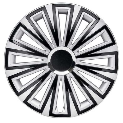 4x Radkappen 14 Zoll Radzierblenden Radblenden Sunset silver/black Für Citroen FORD