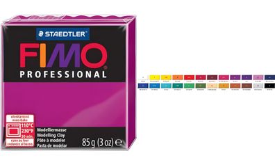 Staedtler Mod. masse Fimo prof 85g karmin