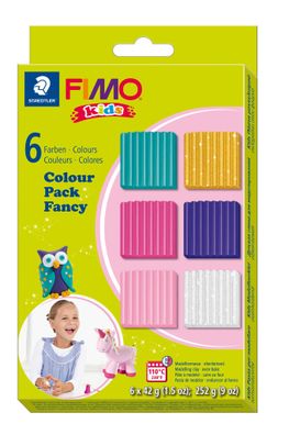 Staedtler Set Mod. masse Fimo kids col. pack Gi