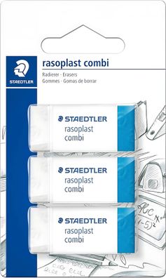 Staedtler Radierer rasoplast combi 3x BK